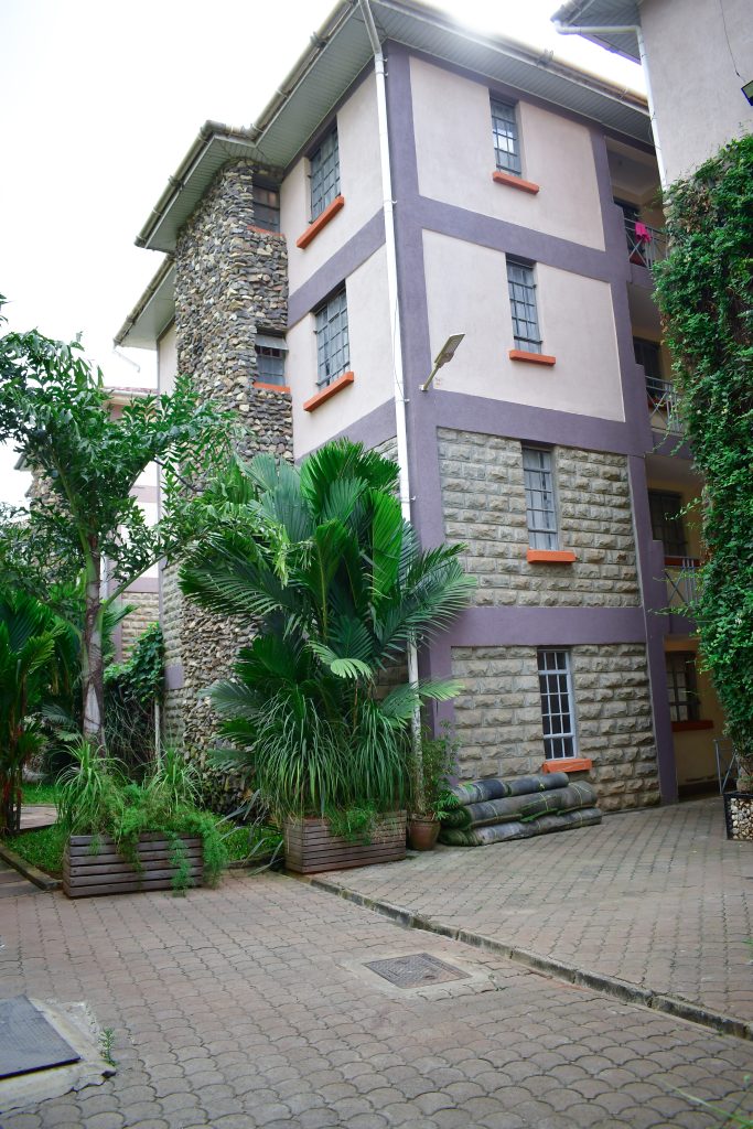 Elite Hostels Rongai student accommodation exterior view
